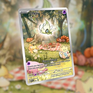 Celebi à la carte de pique-nique ! Fait sur mesure !