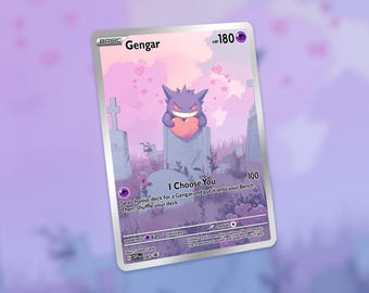 New Loving Gengar Card! Custom Card!