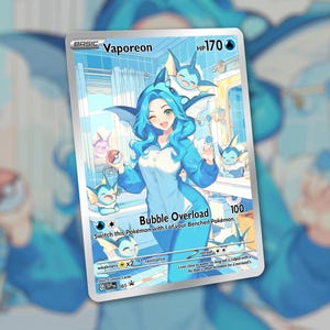 Aquana Onesie Karte! Maßanfertigung!