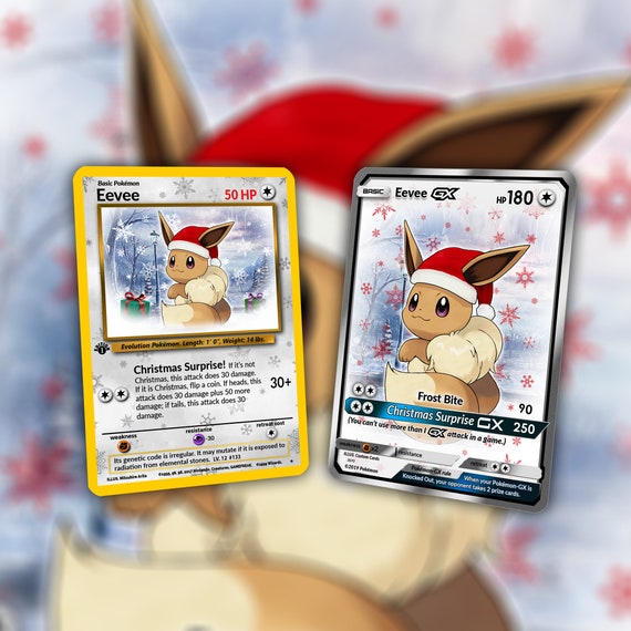 Love Eevee Card! Custom Made!