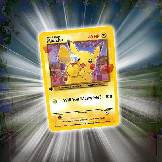 Baby Pikachu its a girl custom pokemon card -  Portugal