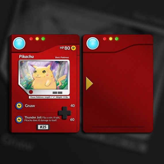 Pikachu  Pokédex