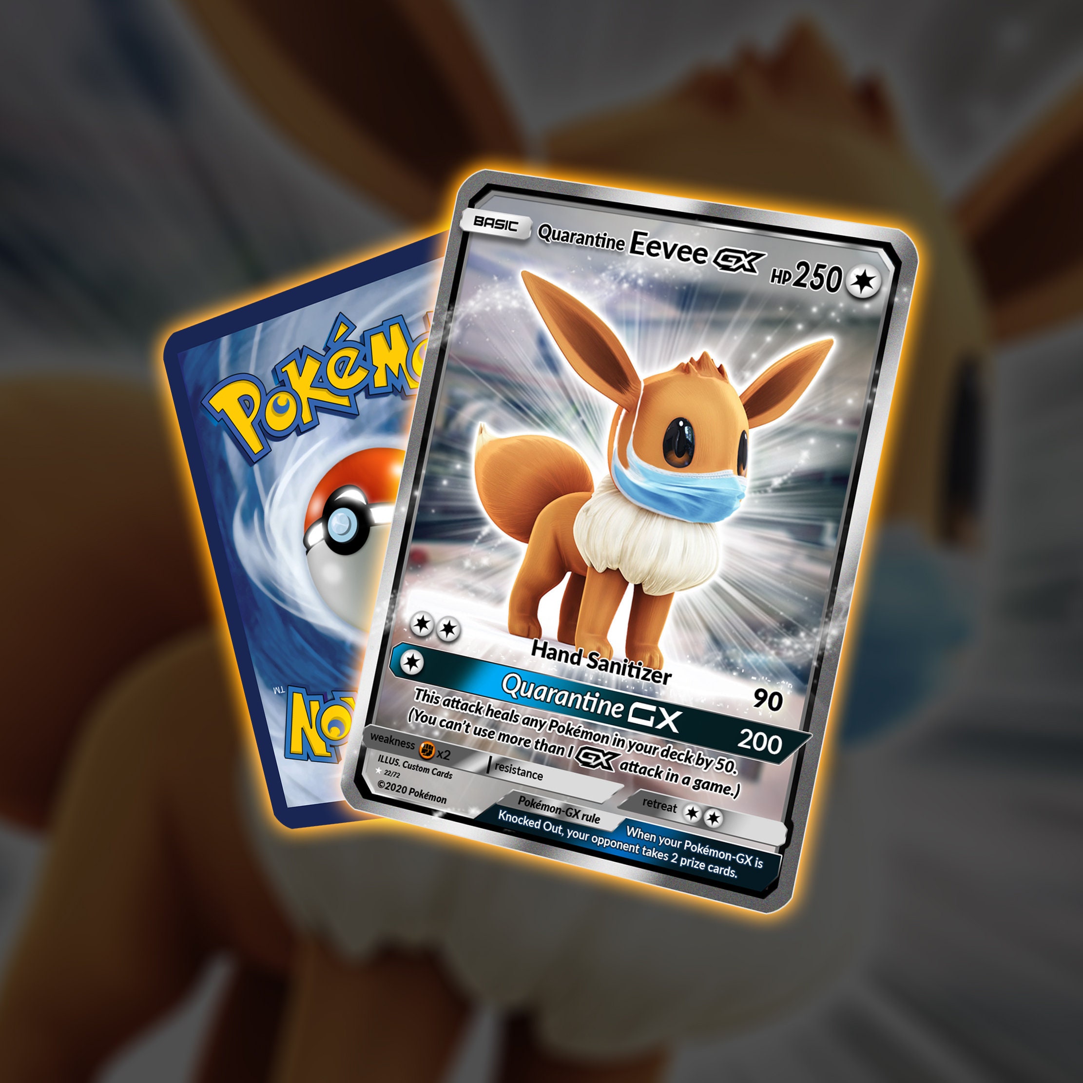 NEW* Quarantine Pikachu & Eevee GX Full Arts 