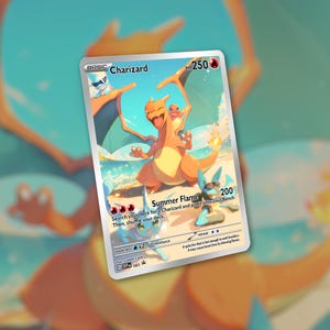 ¡Tarjeta de Zard de verano! ¡Hecha a medida!