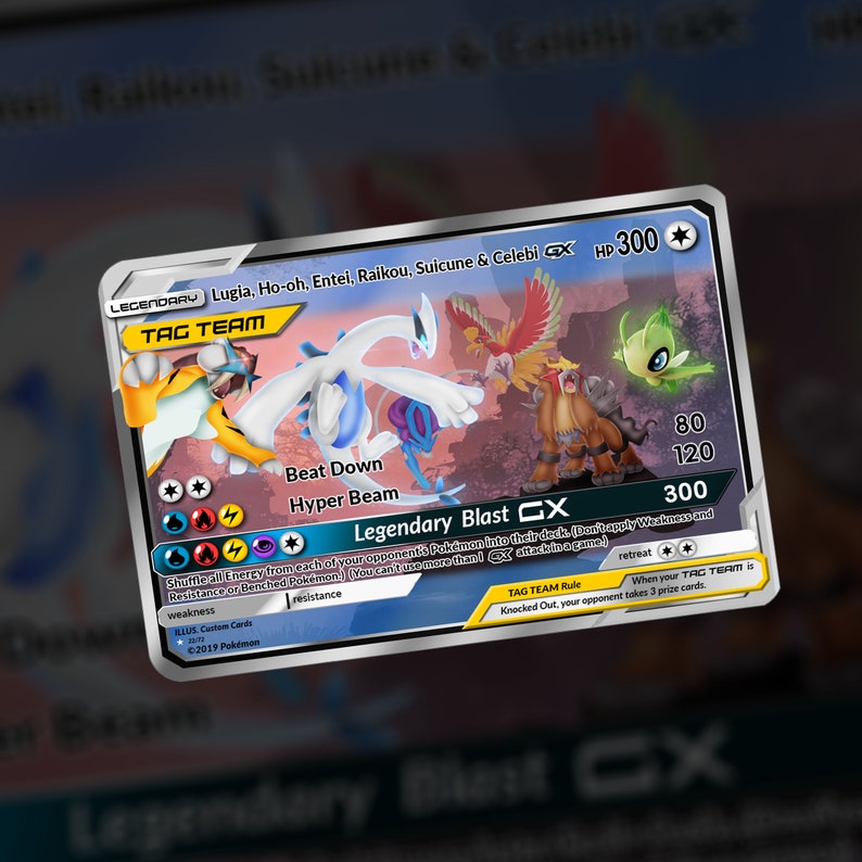 Legendary Tag Team GX Custom Made Etsy