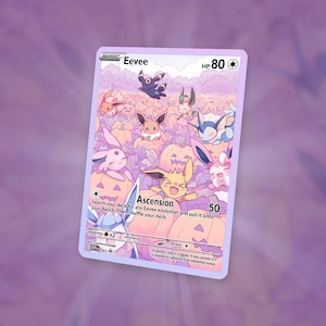 Carte évolutions d'Halloween ! Fait sur mesure !