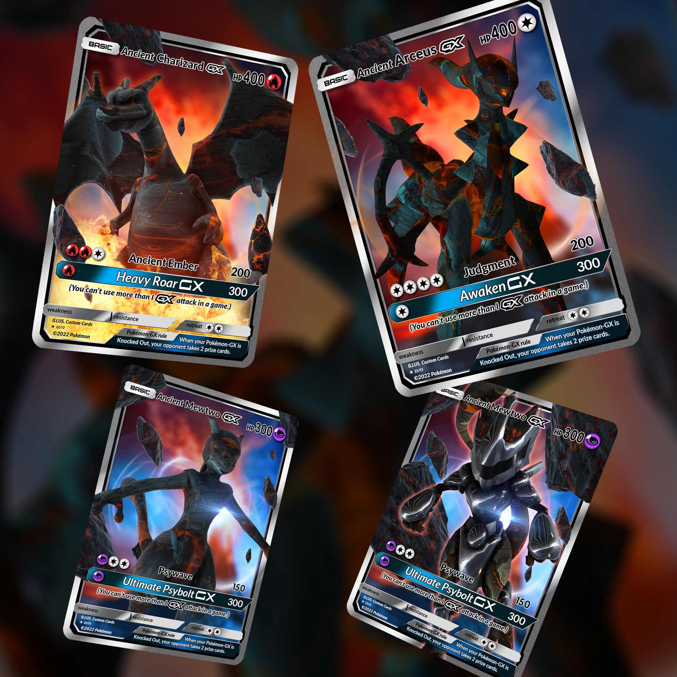 Solar Zekrom GX Shattered Ice Full Art Holo Fanmade Custom -  Sweden