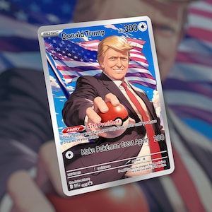 Carte Trump 47 ! Fait sur mesure !