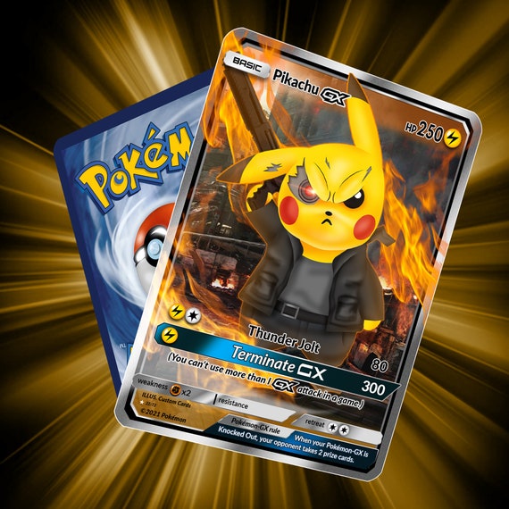 Baby Pikachu its a girl custom pokemon card -  Portugal