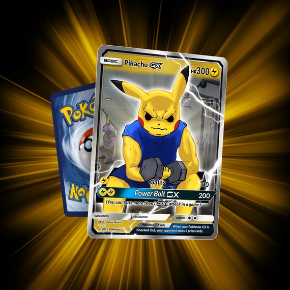 Pikachu Ditto GX Custom Made Card -  Norway