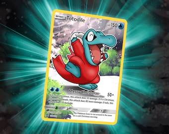 Totodile Gift Etsy Sweden