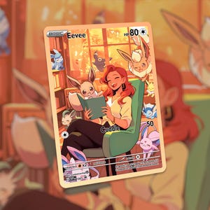 Carte de chaise Eeveelution ! Fait sur mesure !