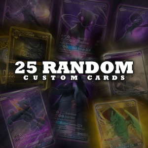 Mystery Bundle! 25 Random Custom Cards!