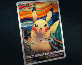 Inside Pikachu Illustrator Card! Custom Made!