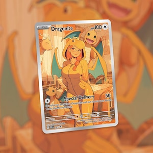 Carte cache-couche en dragonite ! Fait sur mesure !