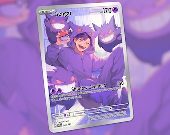 Gengar V Max 271/264 Fusion Strike - English Version Gengar V Max 271/264 Fusion Strike - English Version