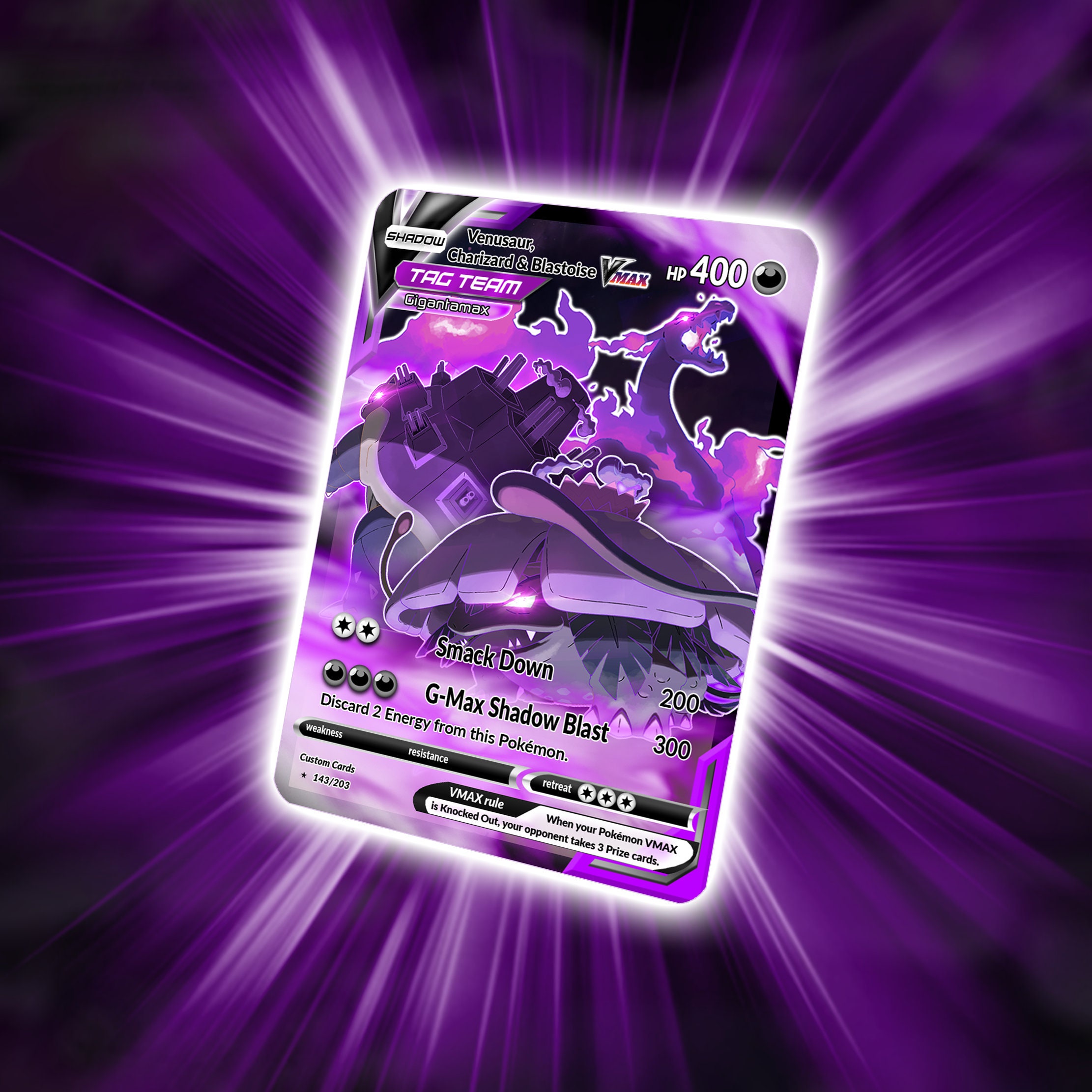 Ditto Vstar sword & shield GX EX M MEGA Pokemon Orica Custom Card Shadow  vMax Gigantamax Dynamax Tag Team V Charizard