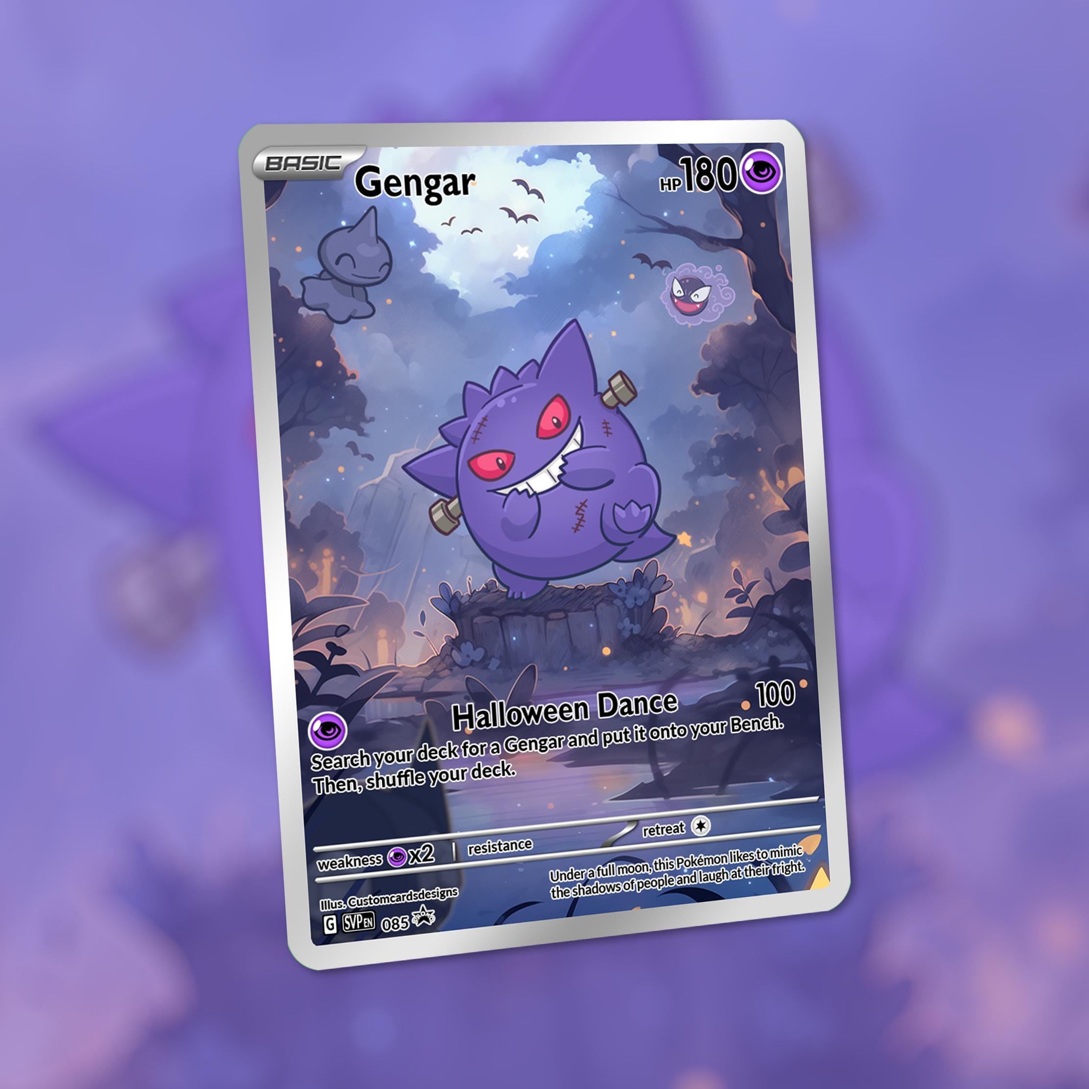 halloween gengar pokemon card Amazon.com: Pokemon Trick or Trade - Gengar - Chilling Reign 057/198 - Holo  Rare Card