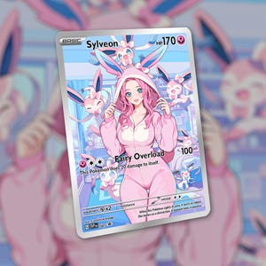 Carte cache-couche Sylveon ! Fait sur mesure !
