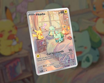 ¡NUEVA tarjeta de pijamas de Pika! ¡Hecha a medida!