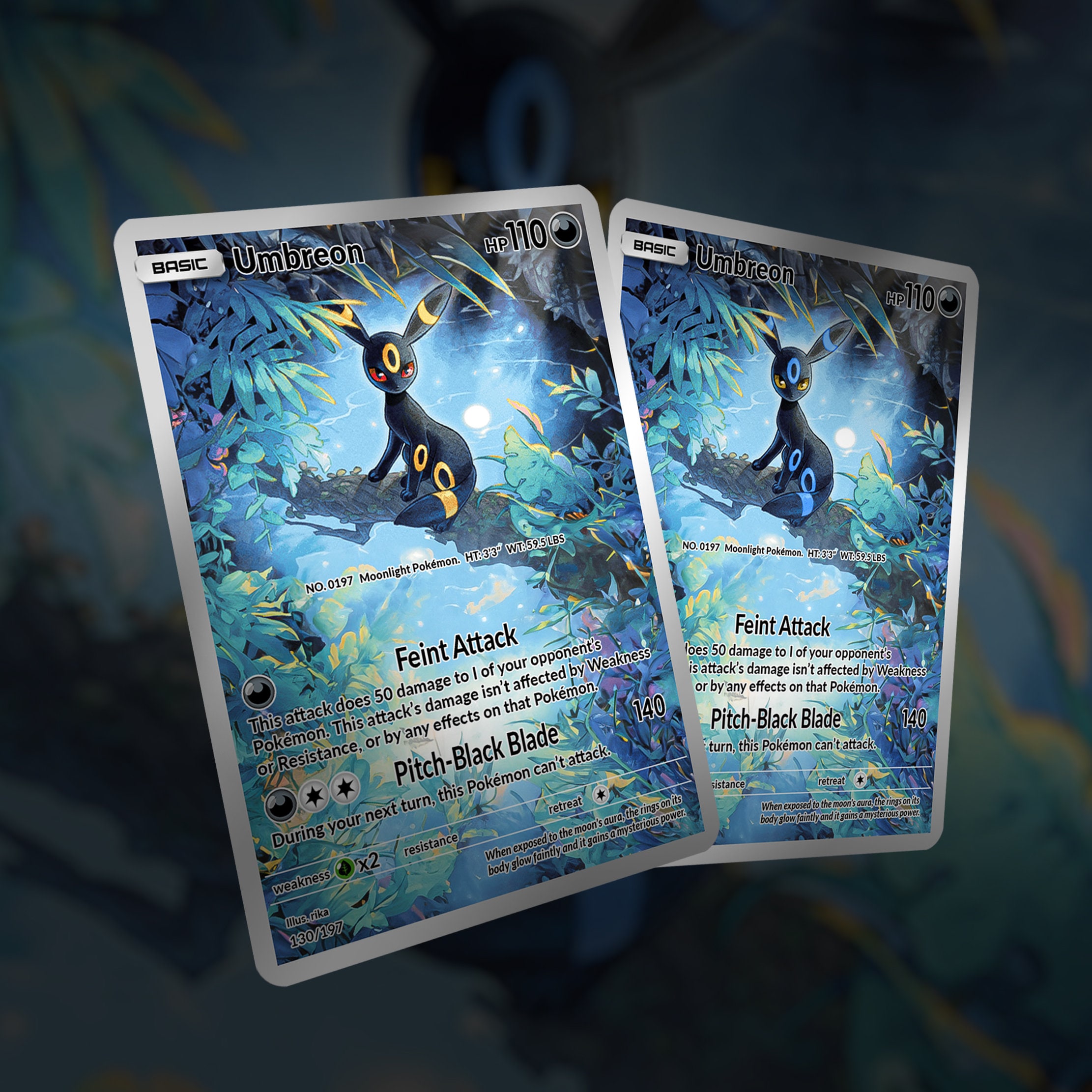 Urd the Umbreon Custom Pokemon Card – Card Armory