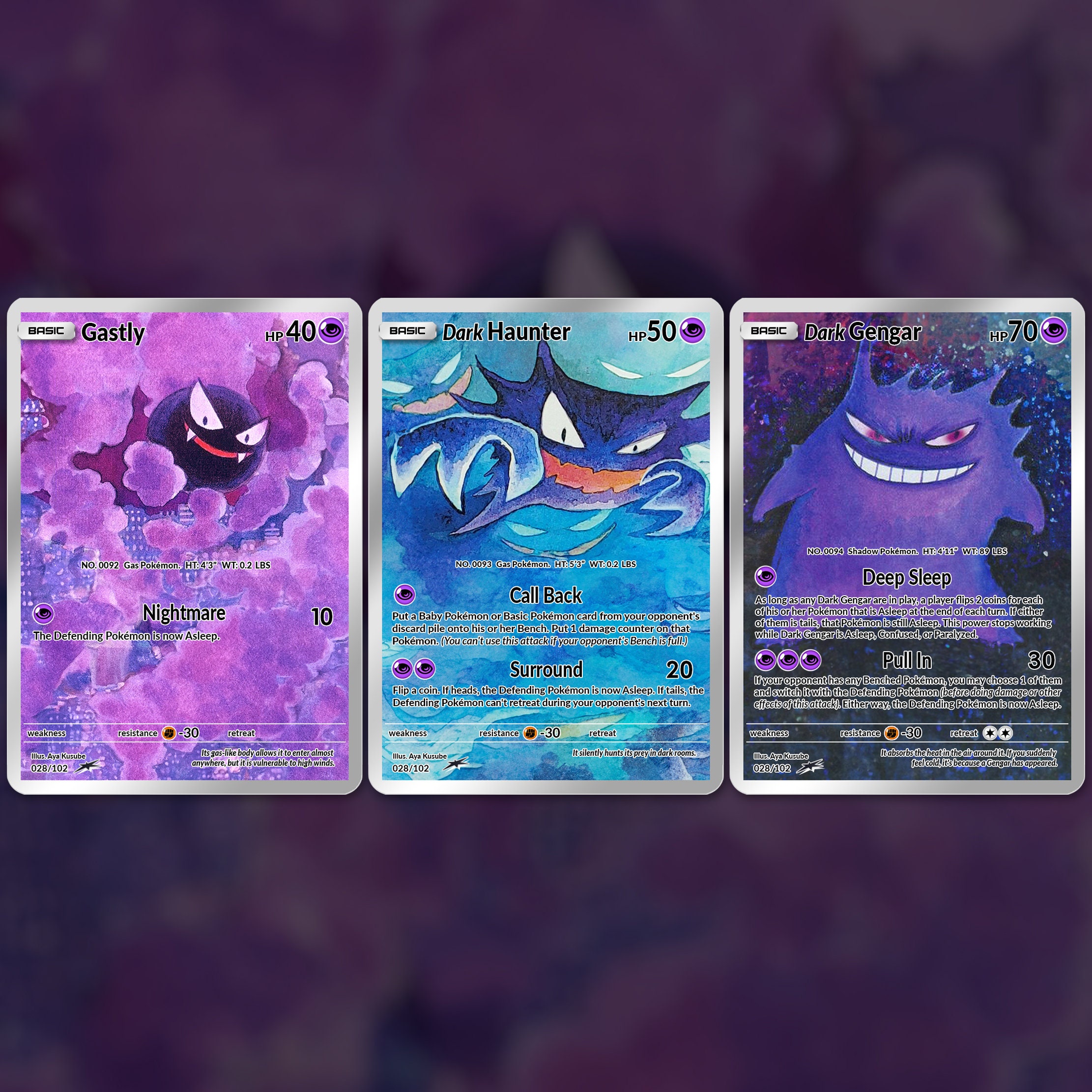 Shiny Mega Gengar EX card set for release this Halloween (only in Japan so  far) - Stats in comments. : r/pokemon