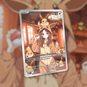 Evoli Onesie Karte! Maßanfertigung!