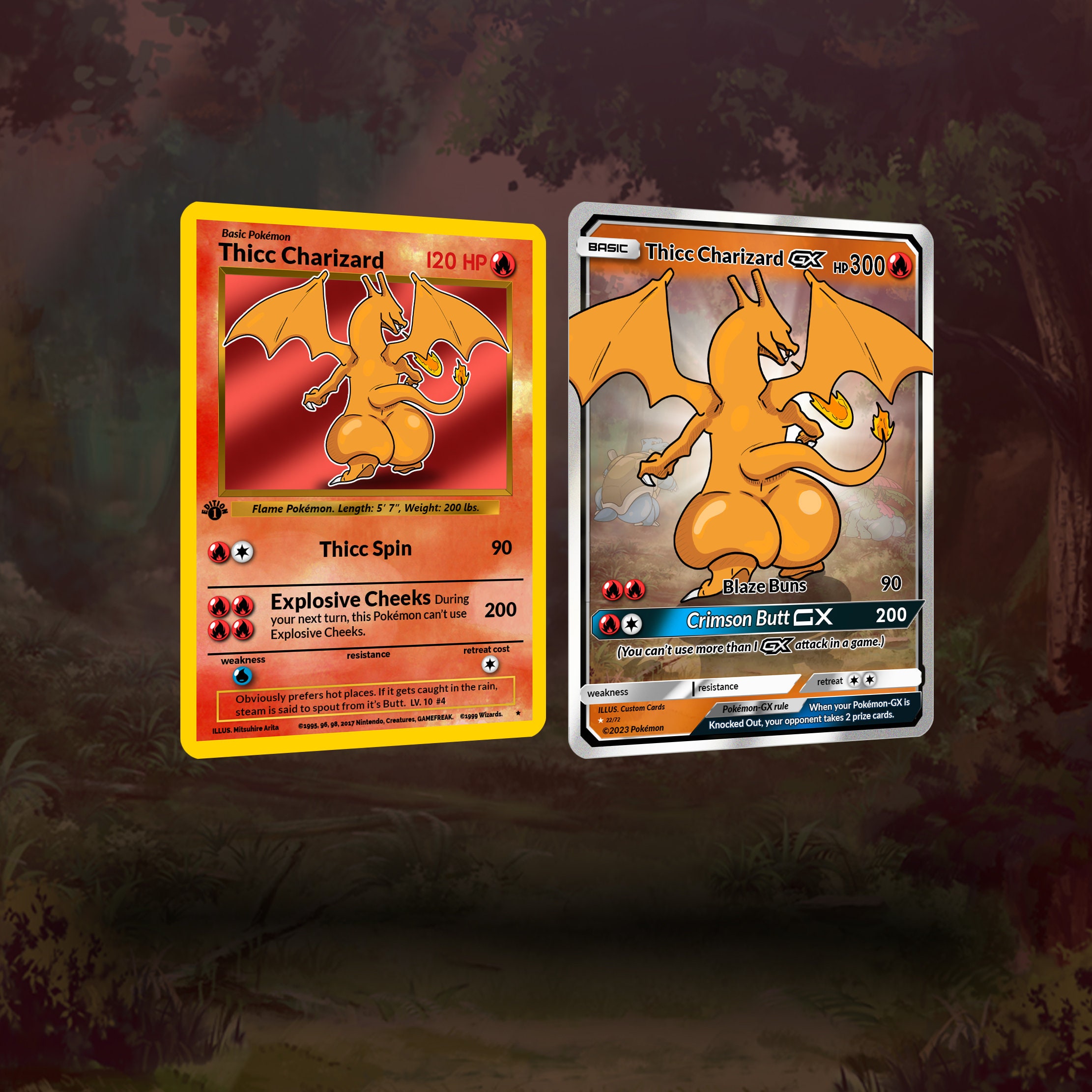 Thicc Aerodactyl Charizard Gx Ex Vmax V Pokémon Card Orica 