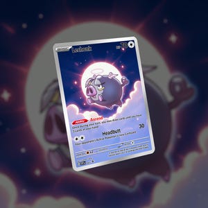 Carte Lechonk au paradis ! Fait sur mesure !