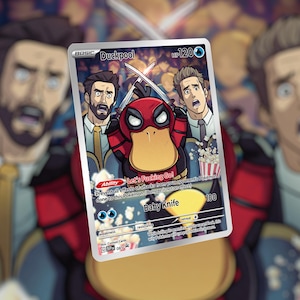 Duckpool ! Carte Psyduck ! Fait sur mesure !