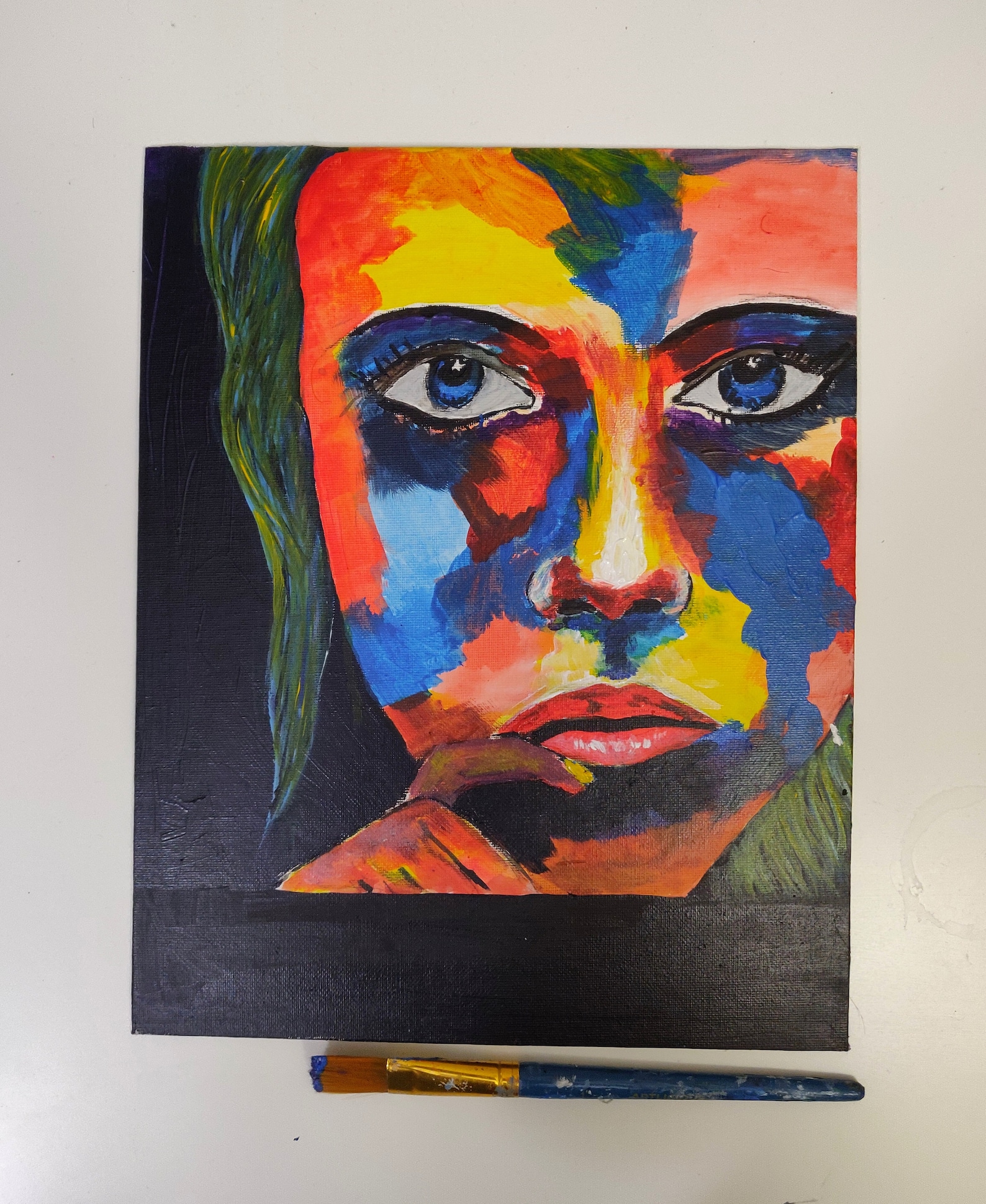 Abstract Portrait Etsy