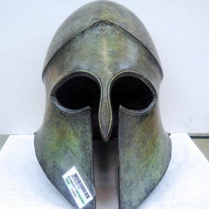 Bronze Spartan Helmet Life size