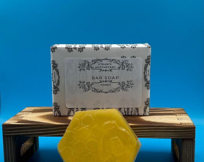 Featured listing image: Handmade Honey Bee Bar Soap
