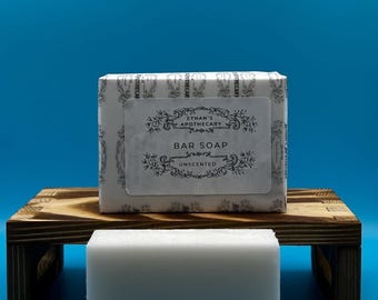 Handmade Unscented Bar Soap