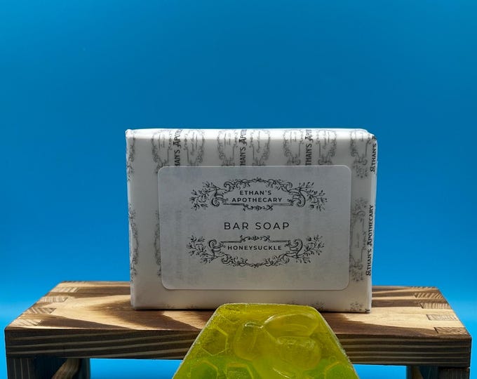 Featured listing image: Handmade Honeysuckle Bar Soap (CLEARANCE)