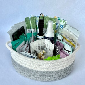 Medium Women's Event Bathroom Basket | Tailored Essentials for Celebrations, Business Events, Stylish Gatherings | ~100-150 Guests