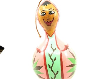 Handmade painting real gourd