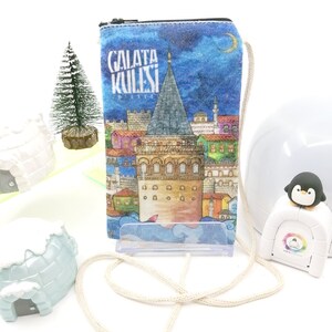 Historische Orte lange Seilgurt Reißverschluss bunte Handprint Tasche, Umhängetasche, Portemonnaie, Handtasche, Hippie Tasche, handbemalt