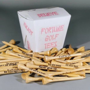 Fortune Golf Tees - Pink Edition