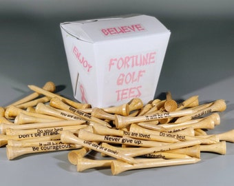 Fortune Golf Tees - Pink Edition