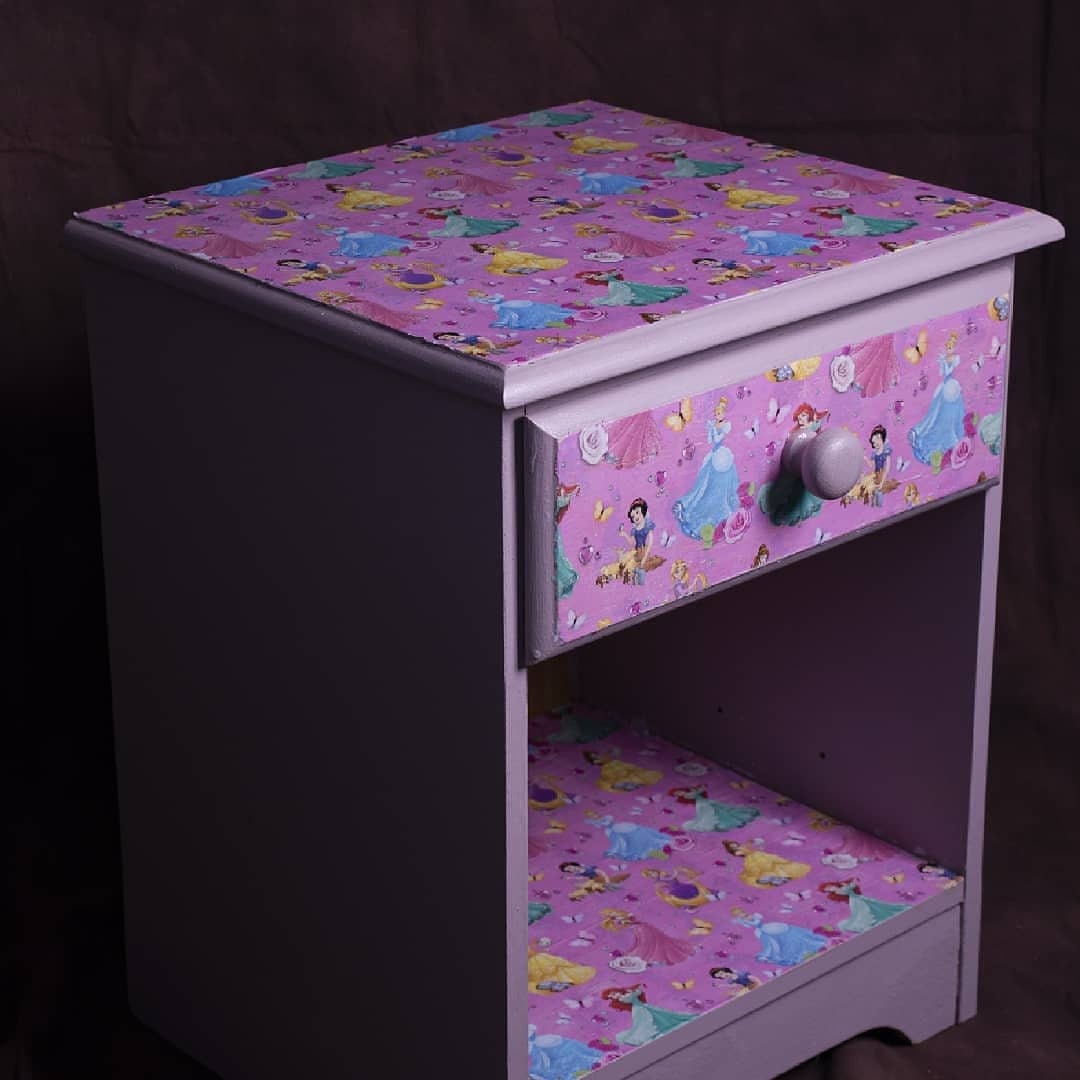 disney princess bedside table