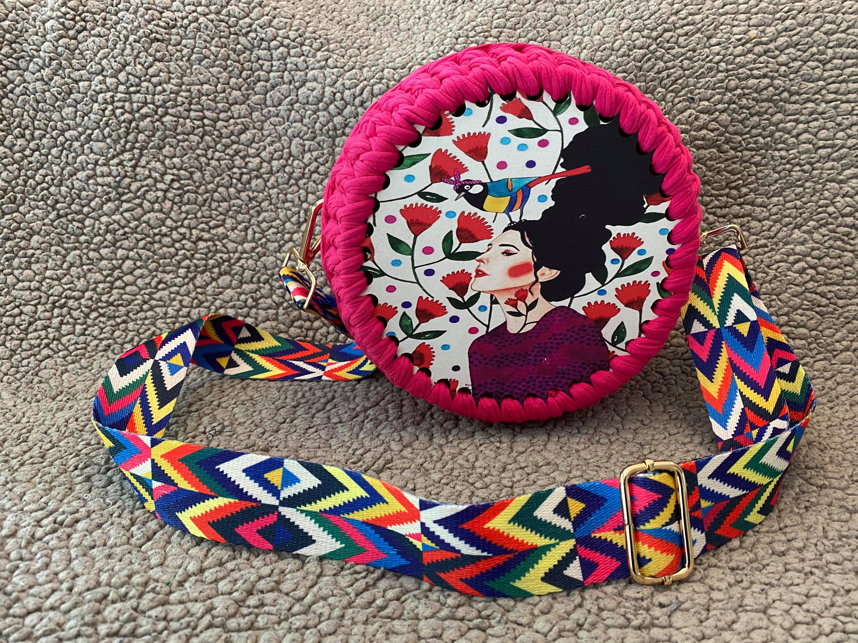 Macrame bags with adjustable straps Etsy