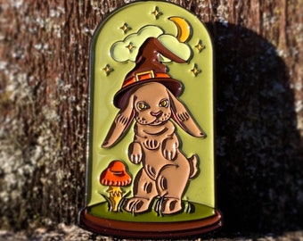 Hare Witch Shoppe | Soft Enamel Pin