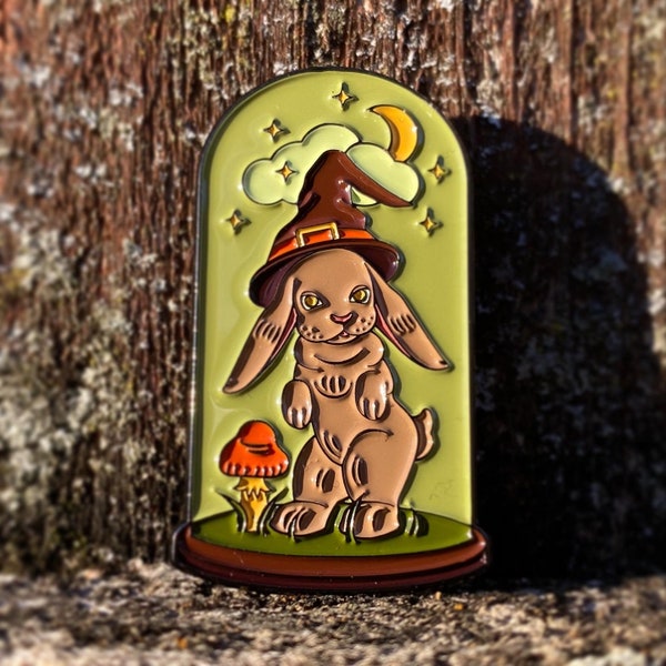 Hare Witch Shoppe | Soft Enamel Pin