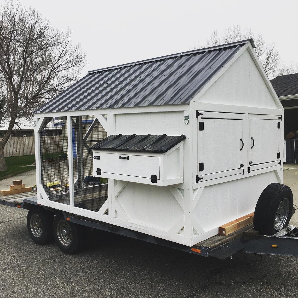 Larger Elegant Chicken Coop Etsy