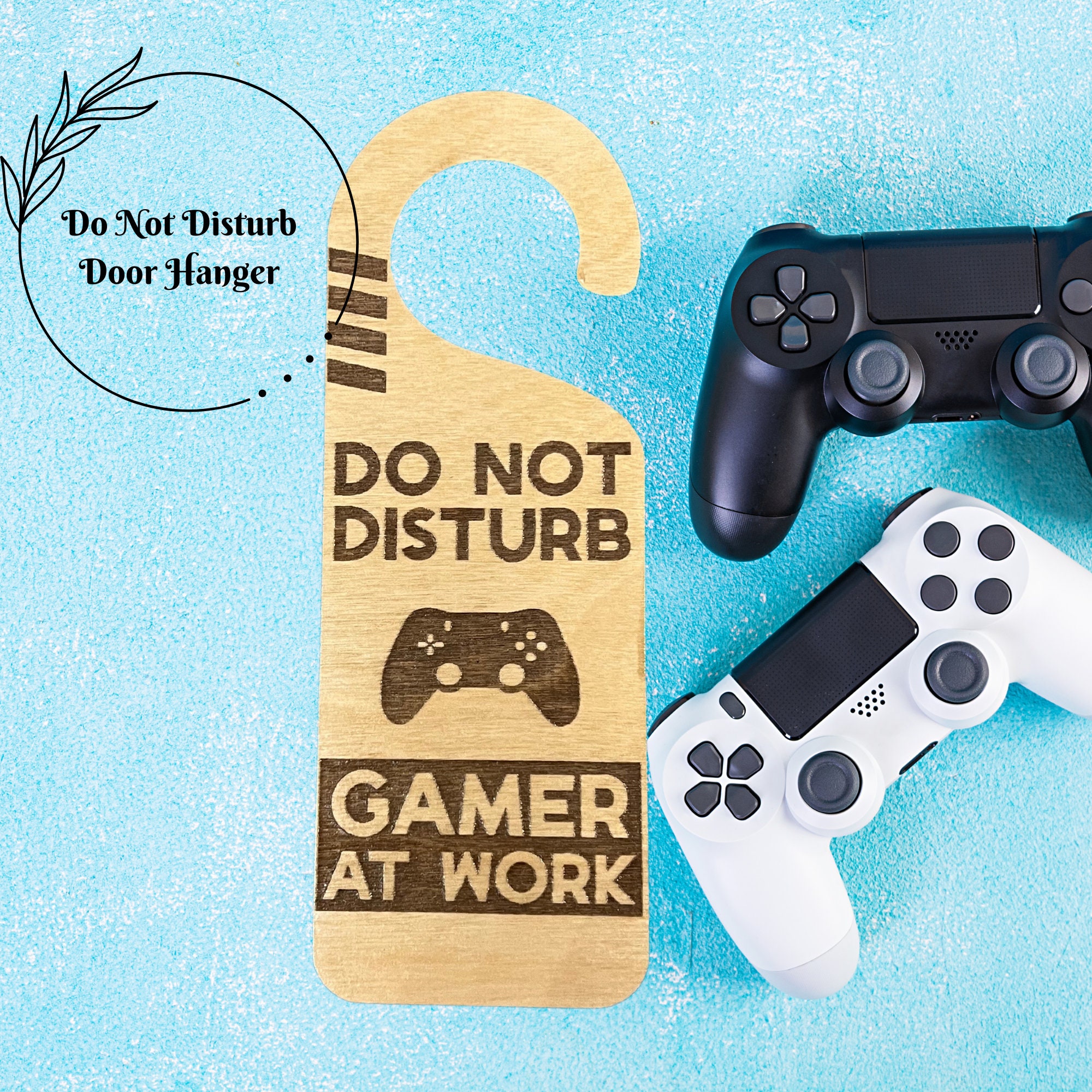 Gamer Do Not Disturb Hanging Door Sign Gift for Gamer - Etsy UK