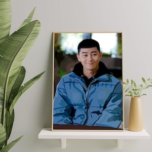 Itaewon Class Park Seo-joon plakat artystyczny do wydrukowania