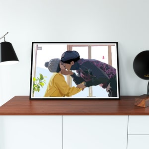 Hyun Bin Ha Ji-won Secret Garden plakat do druku artystycznego