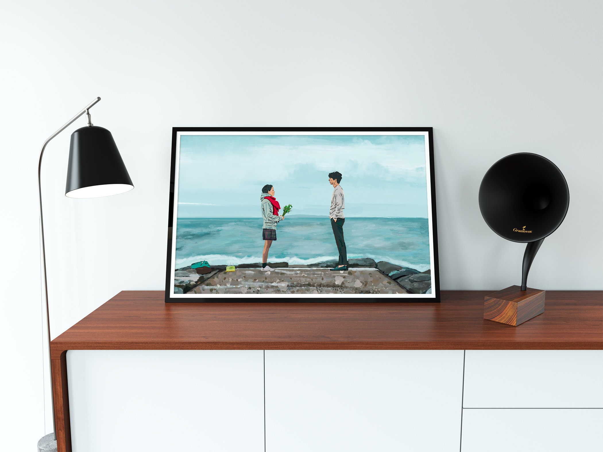 Goblin Gong Yoo Kim Go-eun Printable Art Poster  Etsy