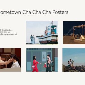 5 Heimatort Cha-Cha-Cha Poster - Kim Seonho, Shin Mina